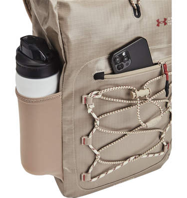 Batoh Under Armour Summit Roll-Top Bungee Backpack Béžová | 1382311-203, 3