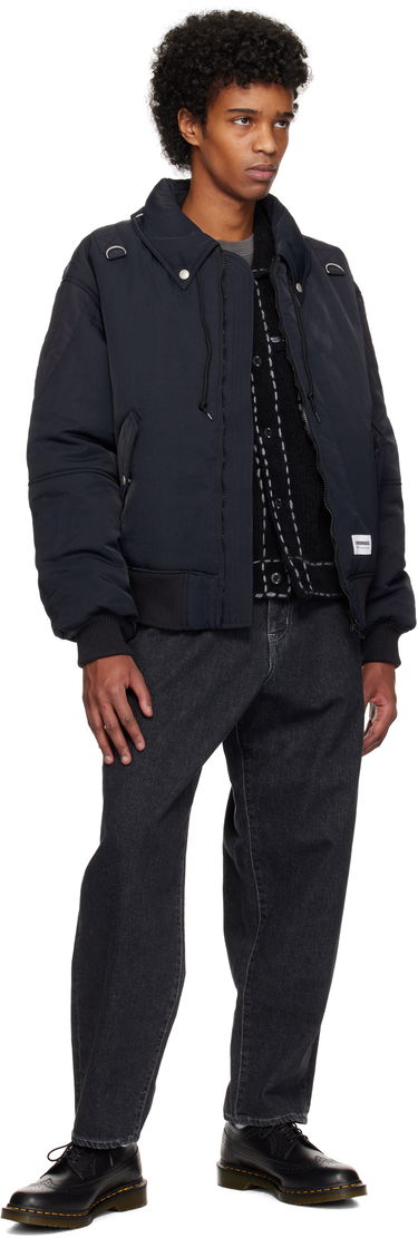 Bomber bunda Neighborhood Neighborhood Sailing Padded Bomber Jacket Čierna | 242SZNH-JKM04, 3