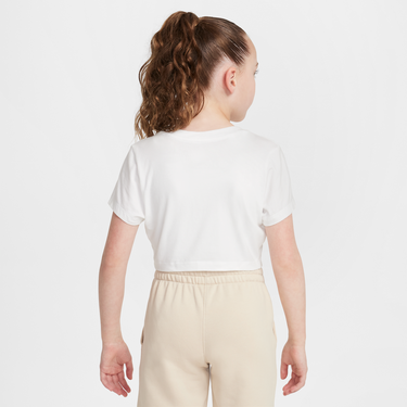 Crop Top Nike Nike Sportswear Cropped T-Shirt Biela | HF7011-100, 1