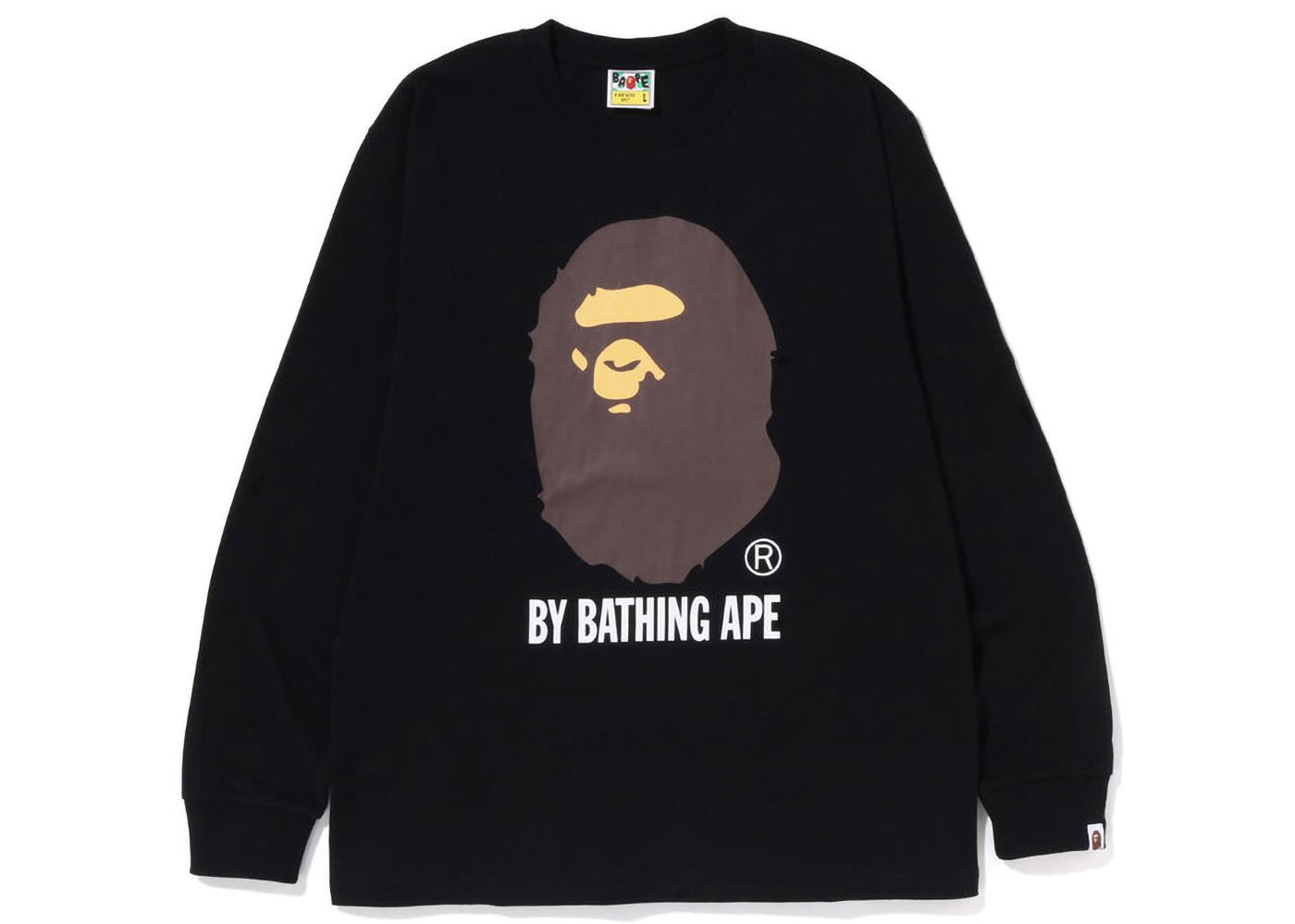 Tričko BAPE By Bathing Ape L/S Tee Čierna | 1I80-111-012, 0