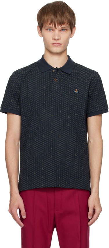 Polo tričko Vivienne Westwood Vivienne Westwood Classic Polo Navy | 2H01000P-J009Q-, 0