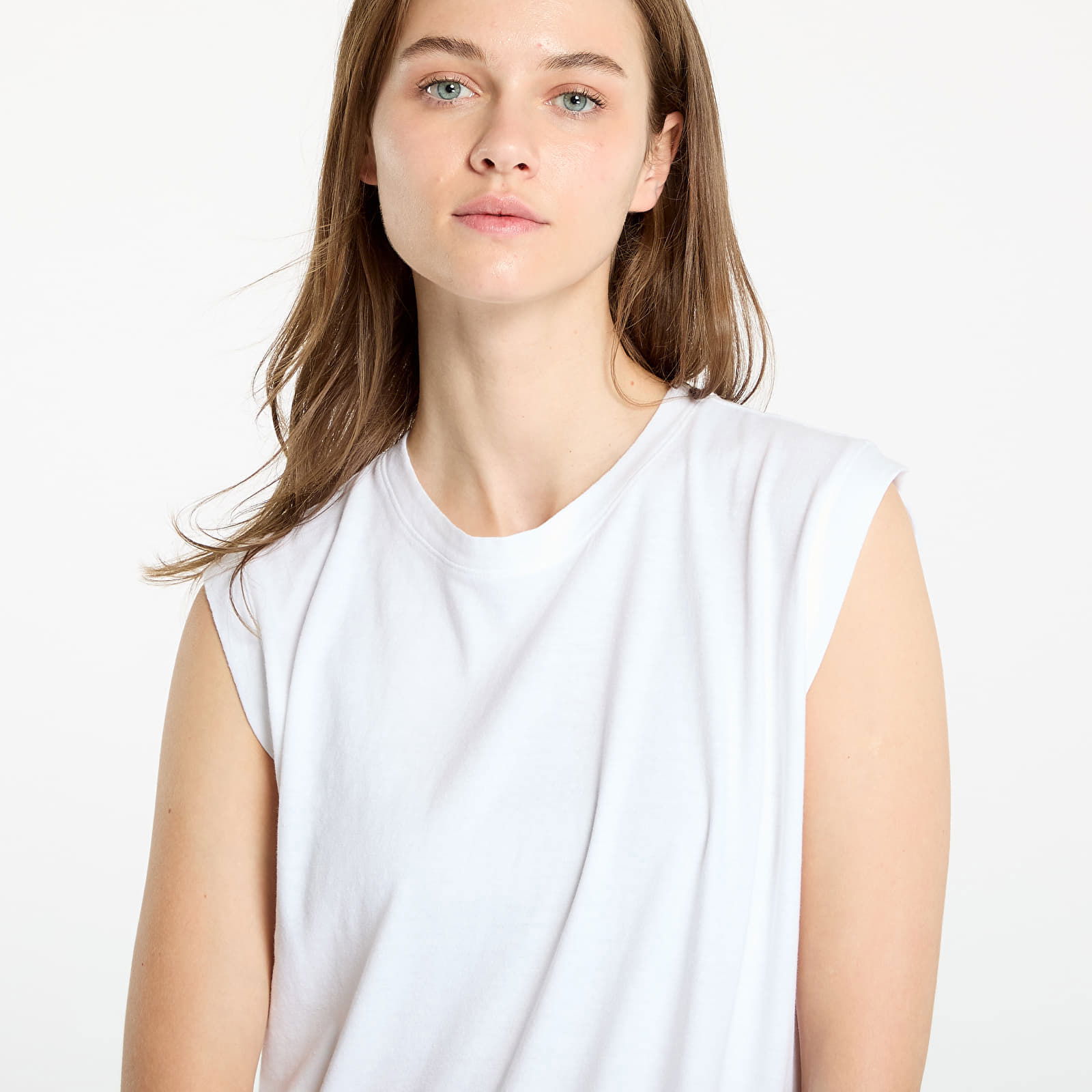 Boxy Tank Top White