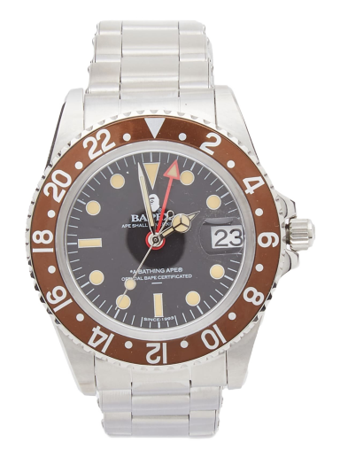 Hodinky BAPE Classic Type 2 x Hnedá | 001WHJ301009I-BRW