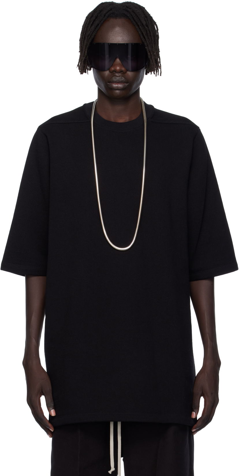 Tričko Rick Owens Rick Owens Concordians Jumbo T-Shirt Čierna | RU02E1249 JTC