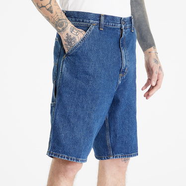 Šortky Carhartt WIP Single Knee Short Blue Modrá | I032026.106, 3