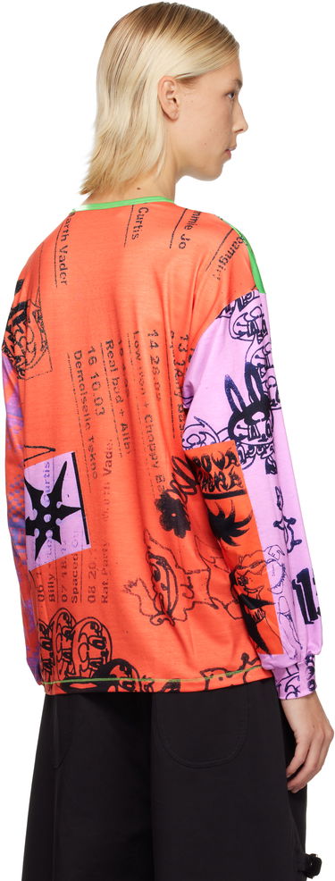 Dres Chopova Lowena Chopova Lowena Poster Oversized Jersey T-shirt Rôznofarebný | 2404, 2