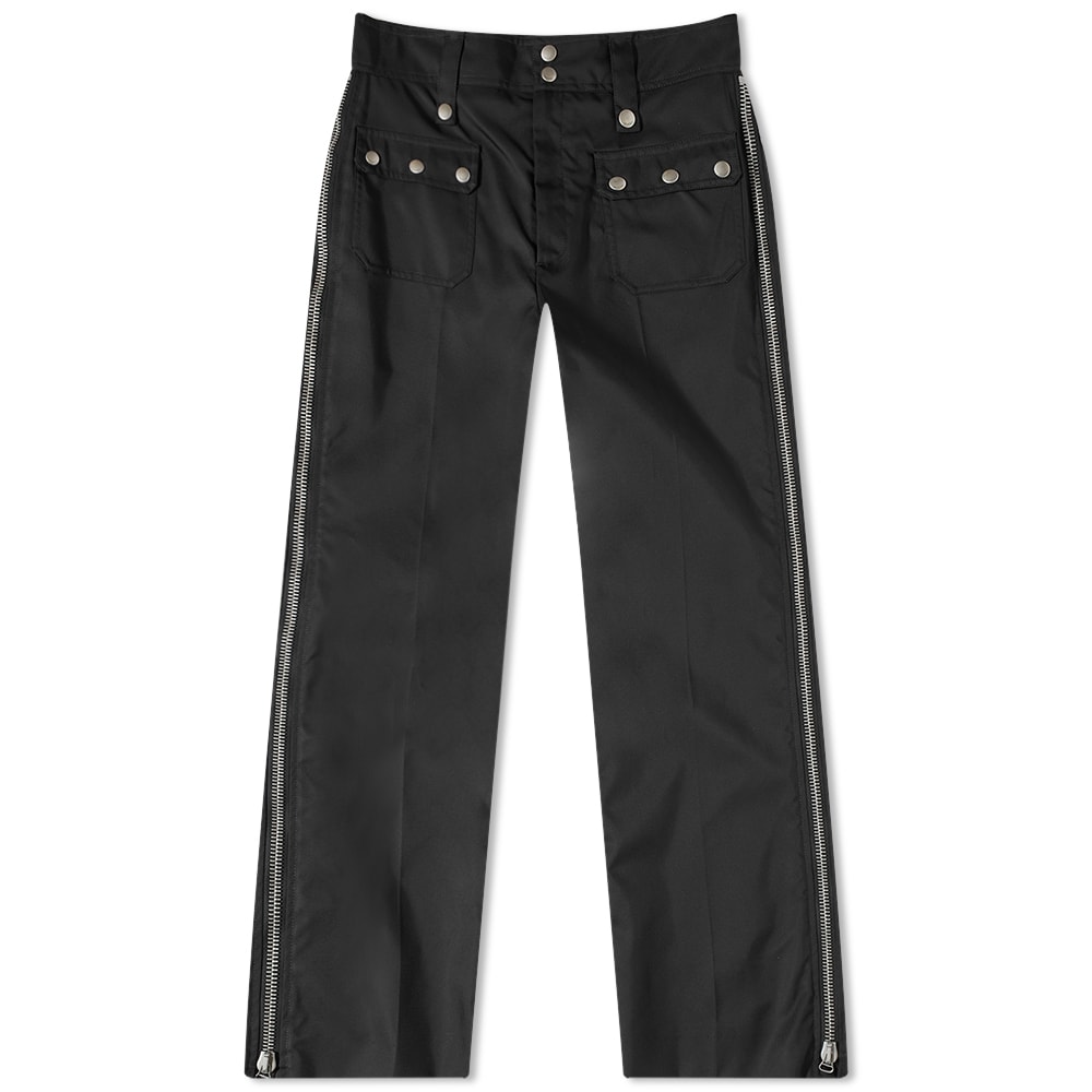 Nohavice Gucci Catwalk Look Zip Pant Čierna | 710432-ZAHLW-1000, 0