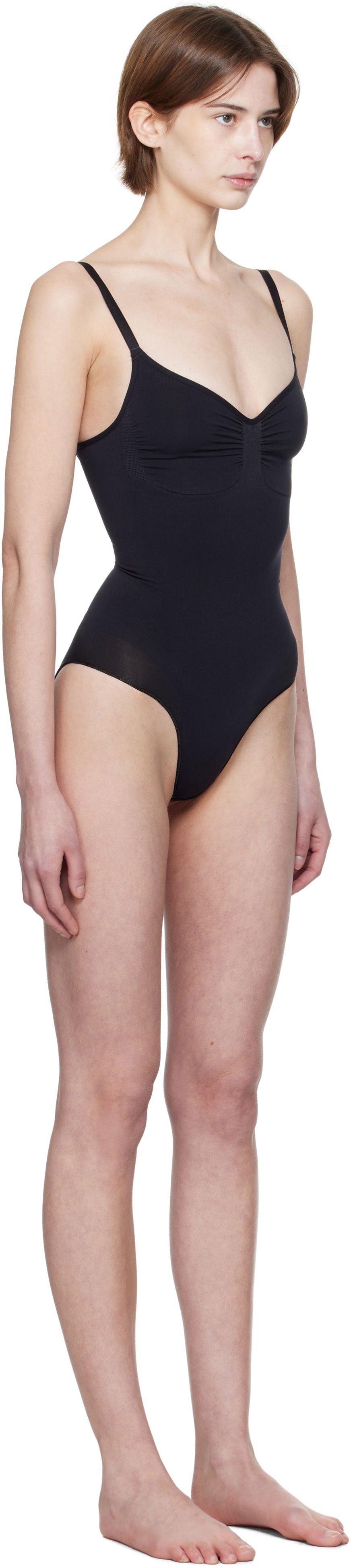 Body SKIMS SKIMS Seamless Sculpt Brief Bodysuit Čierna | BD-BRF-3370, 1