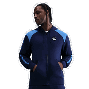 Sportswear Collection Fleece Full-Zip Hoodie with Contrast Panels