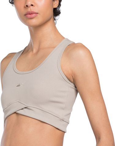 Crop Top Reebok Reebok Studio Rib Crop Tank Top Béžová | 100076305, 0