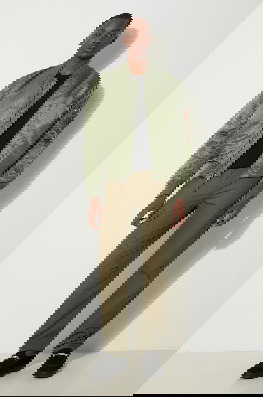 Cargo nohavice Dickies Cotton Straight Fit Cargo Pants with Knee Panels Zelené | DK0A4XDUMGR, 1