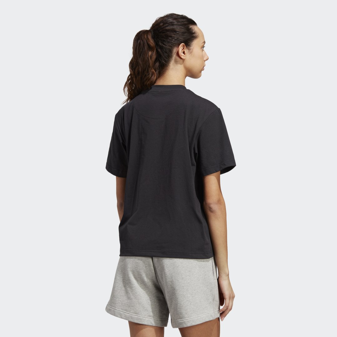 Tričko adidas Originals by Stella McCartney TrueCasuals Regular Sportswear Čierna | HR9170, 1