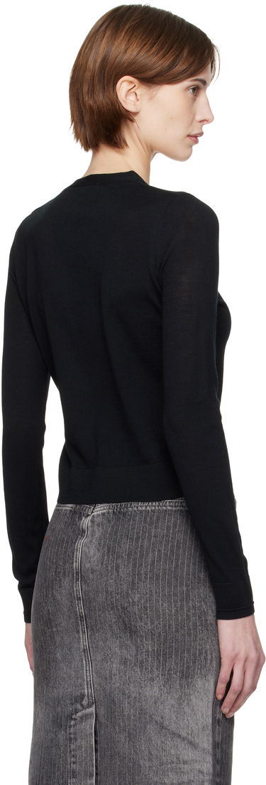 Sveter Diesel M-Alima Cropped Cardigan Čierna | A17499 0DCCH, 2