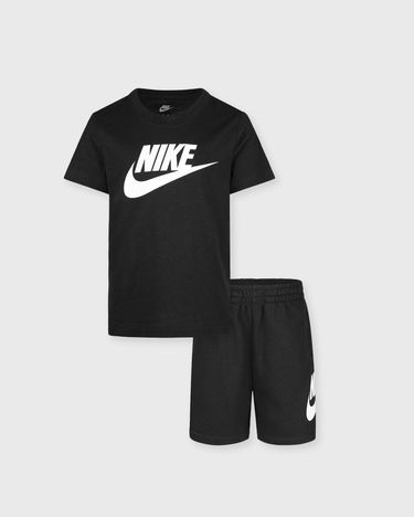 Súprava Nike Club T-Shirt and Shorts Set Čierna | 86L596-023, 0