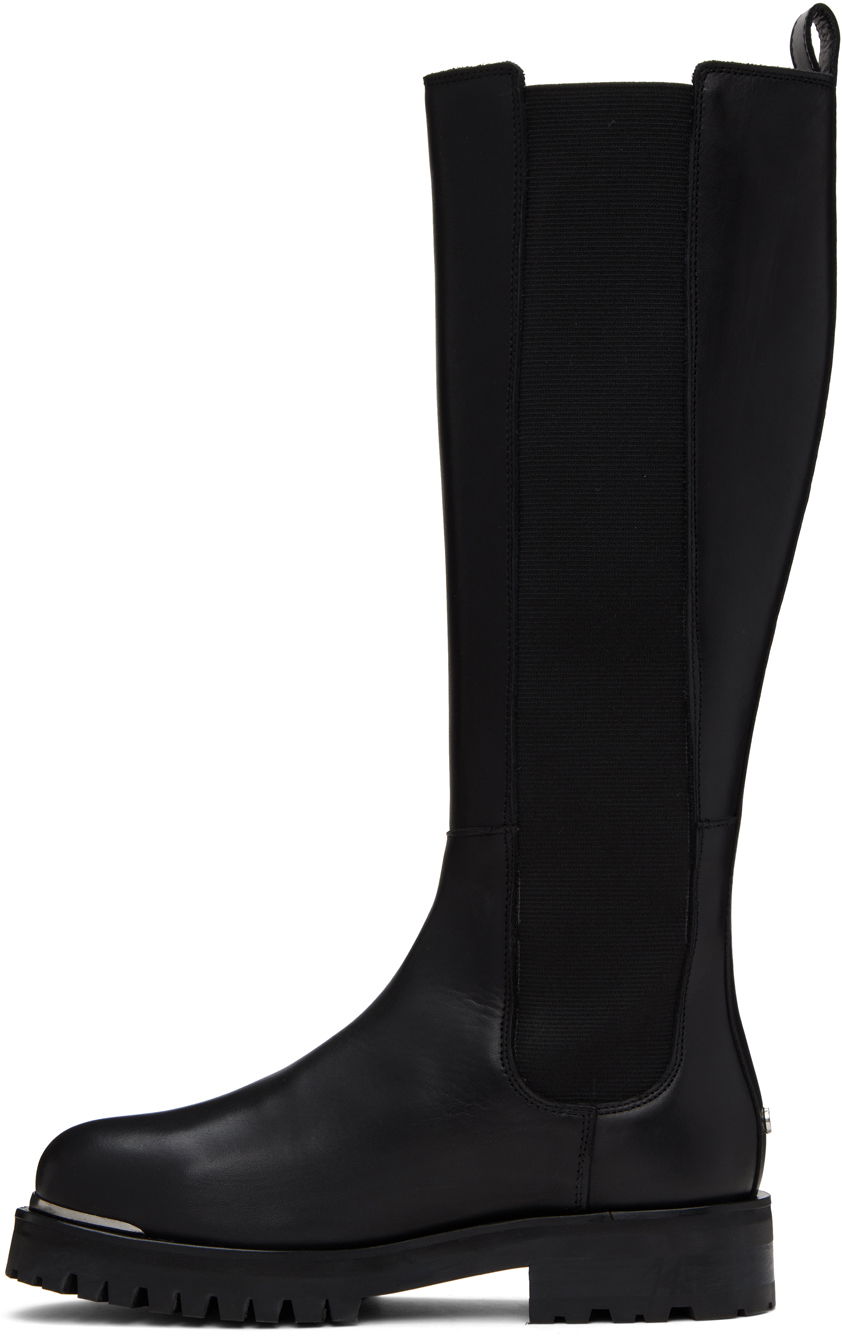 ANINE BING Justine Lug Sole Knee-High Boots