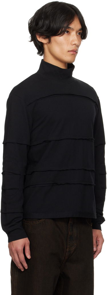 Sveter Eckhaus Latta Eckhaus Latta Striated Turtleneck Čierna | 1413-EL-PF25-N, 1