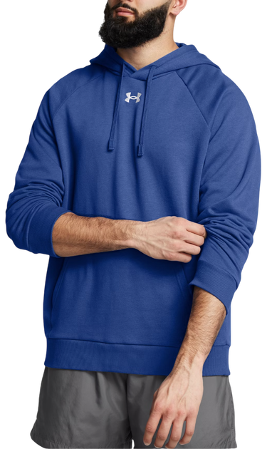 Mikina Under Armour Fleece Training Hoodie Modrá | 1379757-432, 0