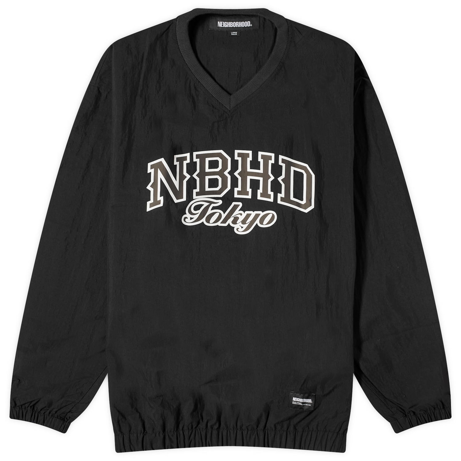 Bunda Neighborhood Pullover Sports Čierna | 241TSNH-SHM11-BK, 0