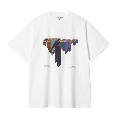 Tričko Carhartt WIP Diagram Script T-Shirt Biela | I033176_02_XX, 4