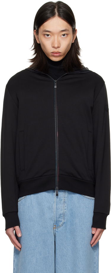 Bunda Moncler Moncler Zip Up Cardigan Jacket Čierna | K20918G0001389AZY, 0