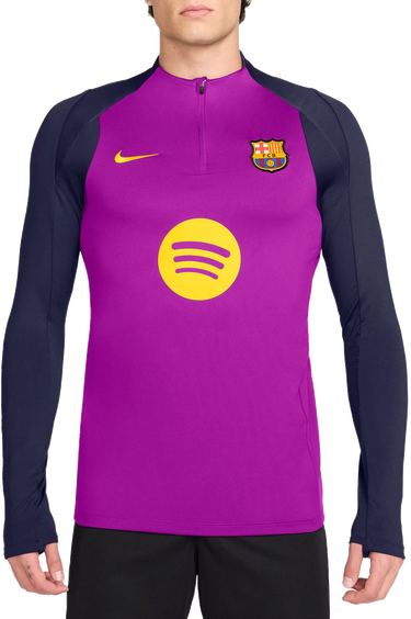 Tričko Nike FCB Strike Drill Top Fialová | hj7774-552, 0