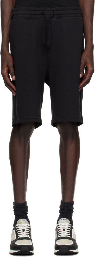 Šortky BOSS Hugo Cotton-Terry Shorts Čierna | 50530696, 0
