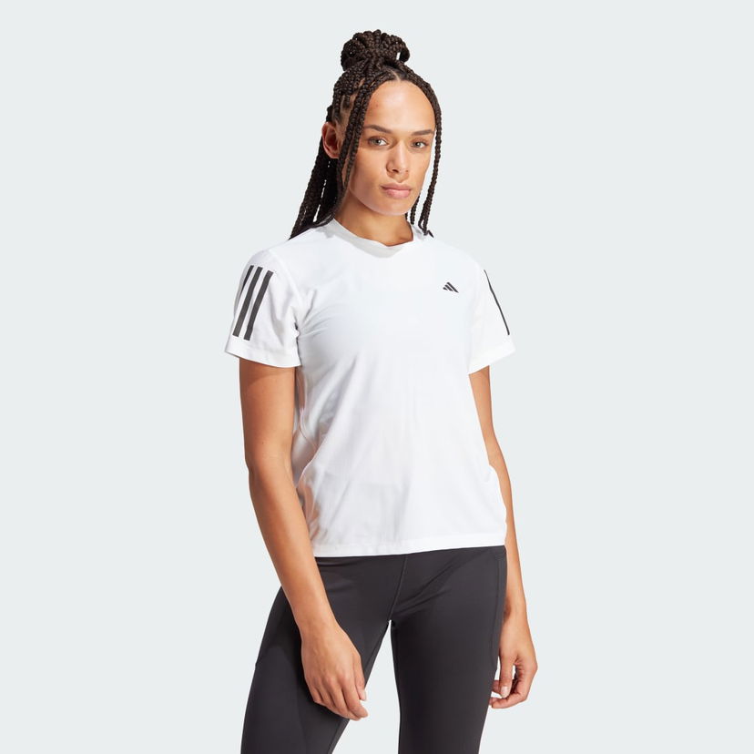 Tričko adidas Performance Own the Run Tee Biela | IK7442