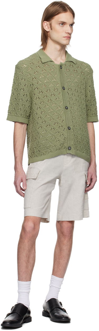 Šortky BOSS Drawstring Cargo Shorts Béžová | 50536888, 3