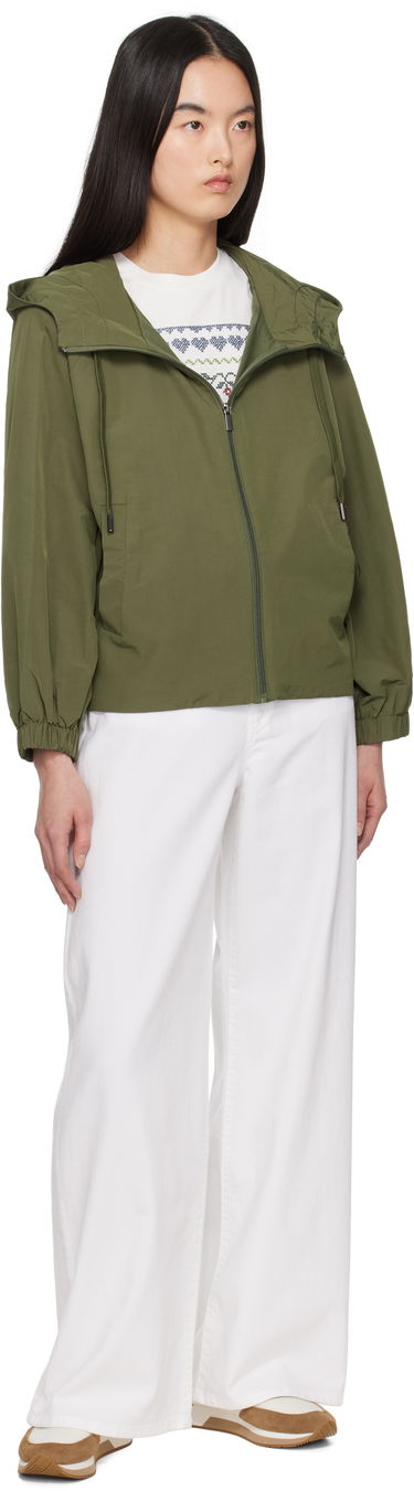 Vetrovka Max Mara Weekend Max Mara Elis Hooded Jacket Zelené | 2515021061600, 3