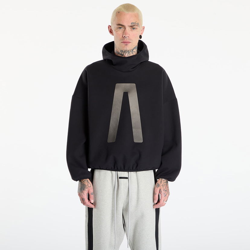 Mikina adidas Originals Fear Of God Athletics Suede Fleece Hoodie Čierna | KA4568