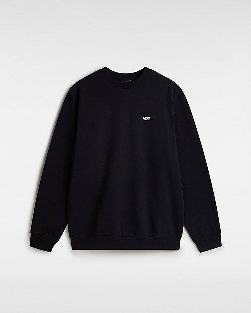 Sveter Vans Left Chest Embroidered Logo Sweatshirt, Size L Čierna | VN000P20BLK, 0