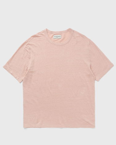 Tričko Officine Générale SS TEE PIECE DYED FRENCH LINEN Ružová | S24MTEE216, 0