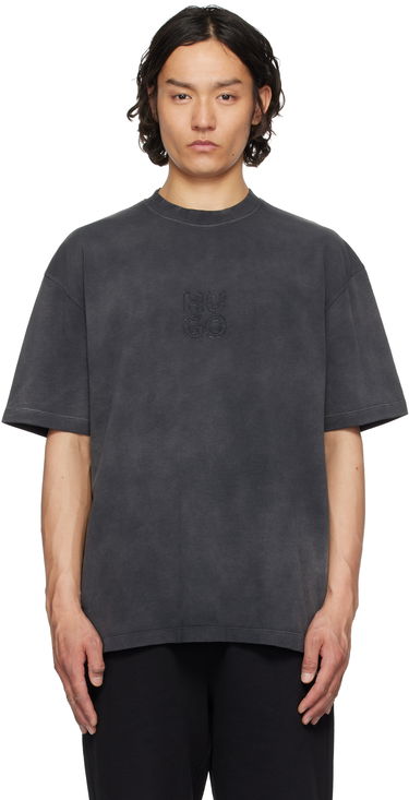 Tričko BOSS Hugo Logo Appliqué T-Shirt Šedá | 50535302, 0