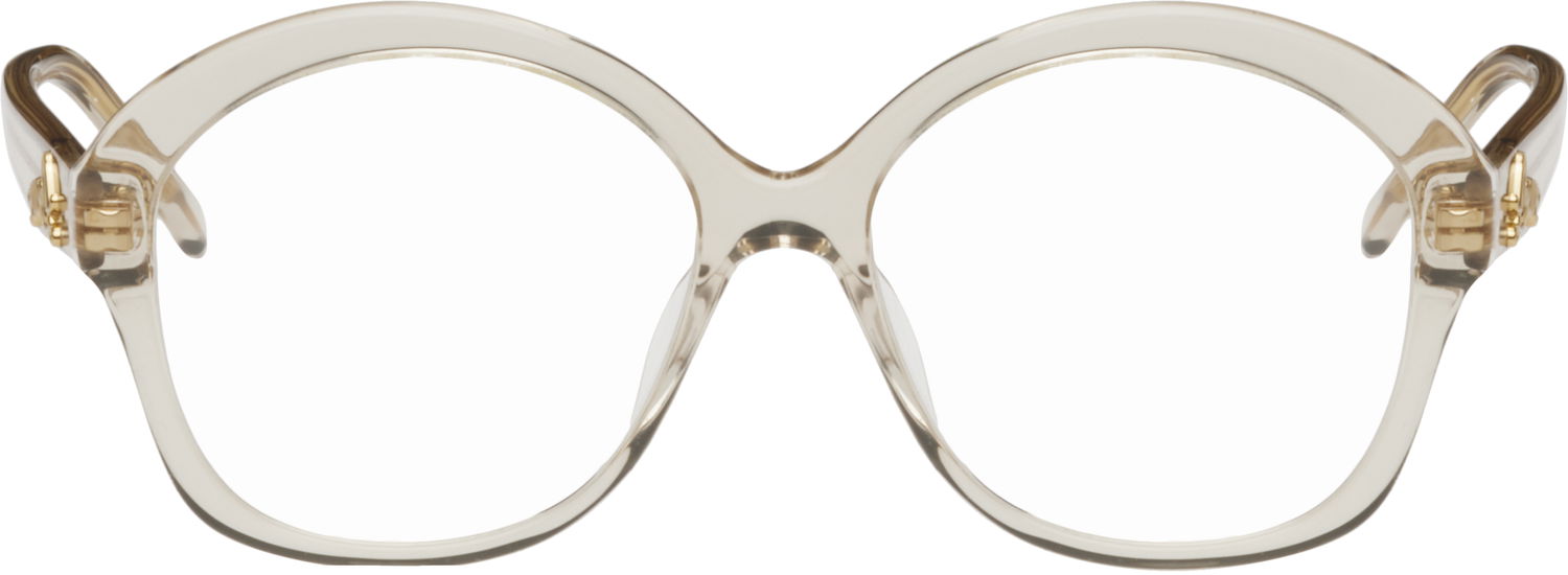 Slnečné okuliare Loewe Round Glasses Béžová | LW50043I@55057 192337108792, 0