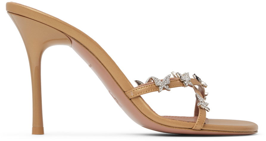 Amina Muaddi Debora Heeled Sandals