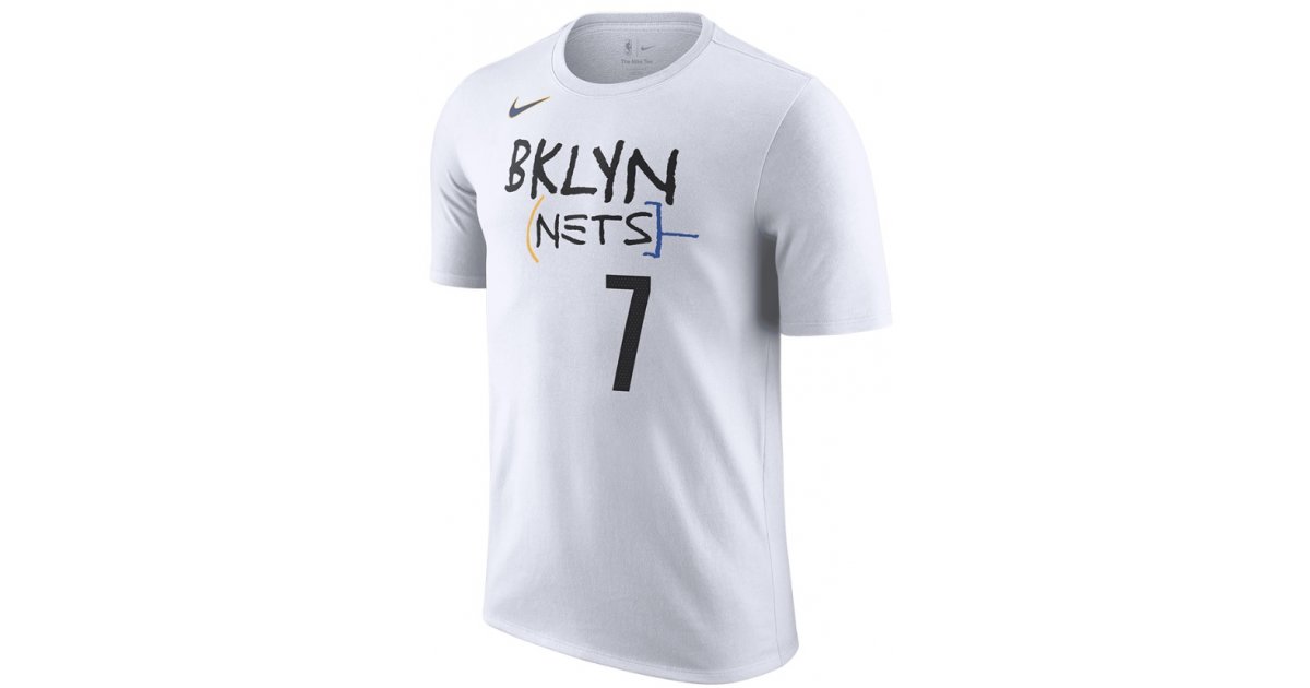 Tričko Nike Tee Kevin Durant Brooklyn Nets City Edition Biela | dv5975-101, 1