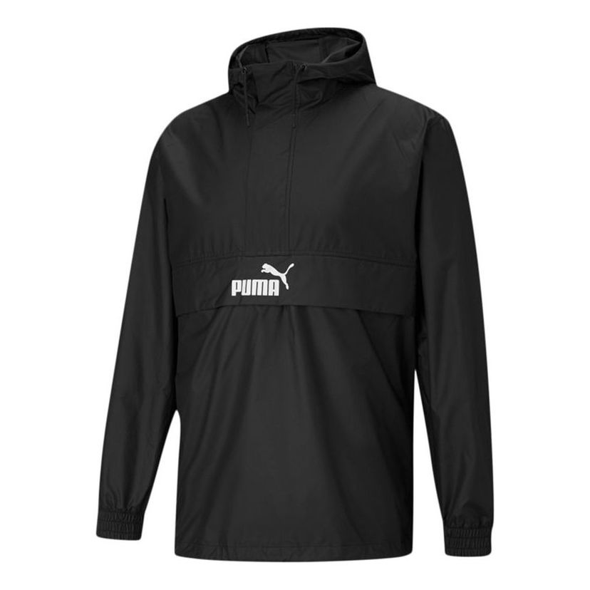 Vetrovka Puma Hooded Woven Windbreaker Jacket Čierna | 588789-01