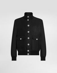 Dolce & Gabbana Linen Blouson Jacket