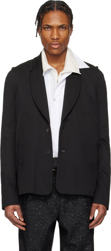 Bunda KIKO KOSTADINOV Kiko Kostadinov Ostro Blazer Čierna | KKSS25J01-37, 0