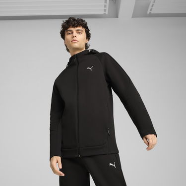 Mikina Puma EVOSTRIPE II Men's Hooded Jacket Čierna | 684613_01, 0