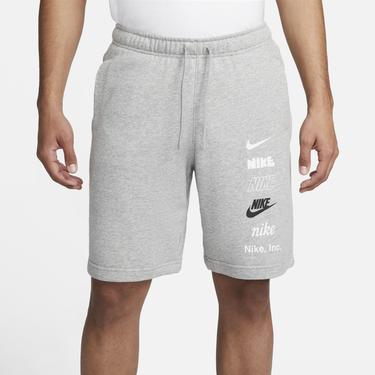 Šortky Nike French Terry Mlogo Shorts Šedá | FB8830-063, 1