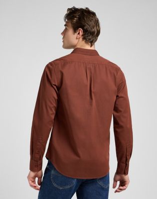 Košeľa Lee Regular Patch Shirt Luxe Hnedá | 112370549, 0
