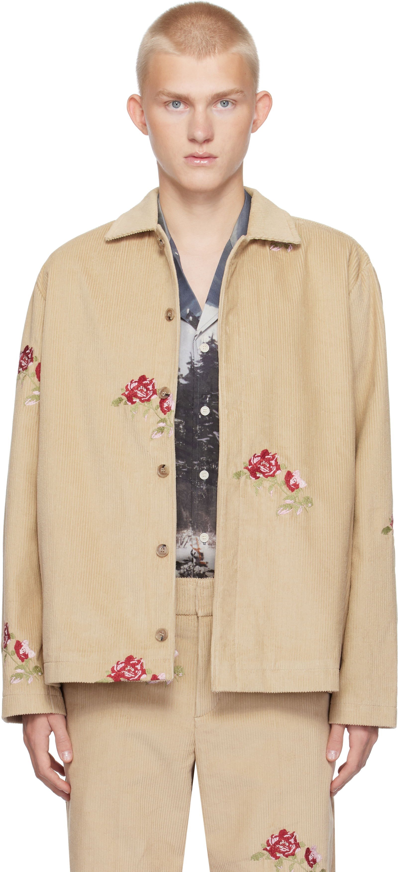 Cliff Jacket Embroidered Corduroy