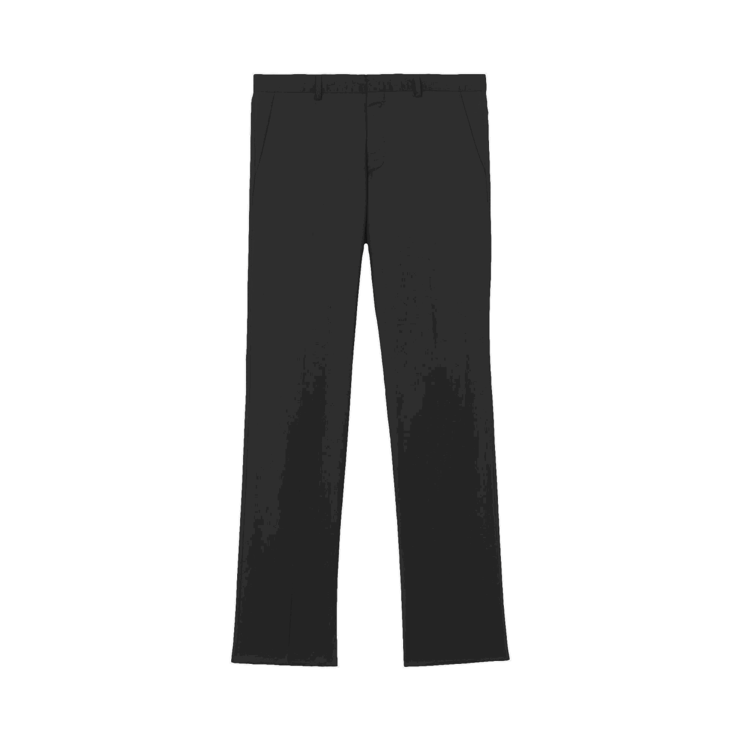 Nohavice Burberry Grain De Poudre Wool Tailored Trousers Čierna | 8051906, 0