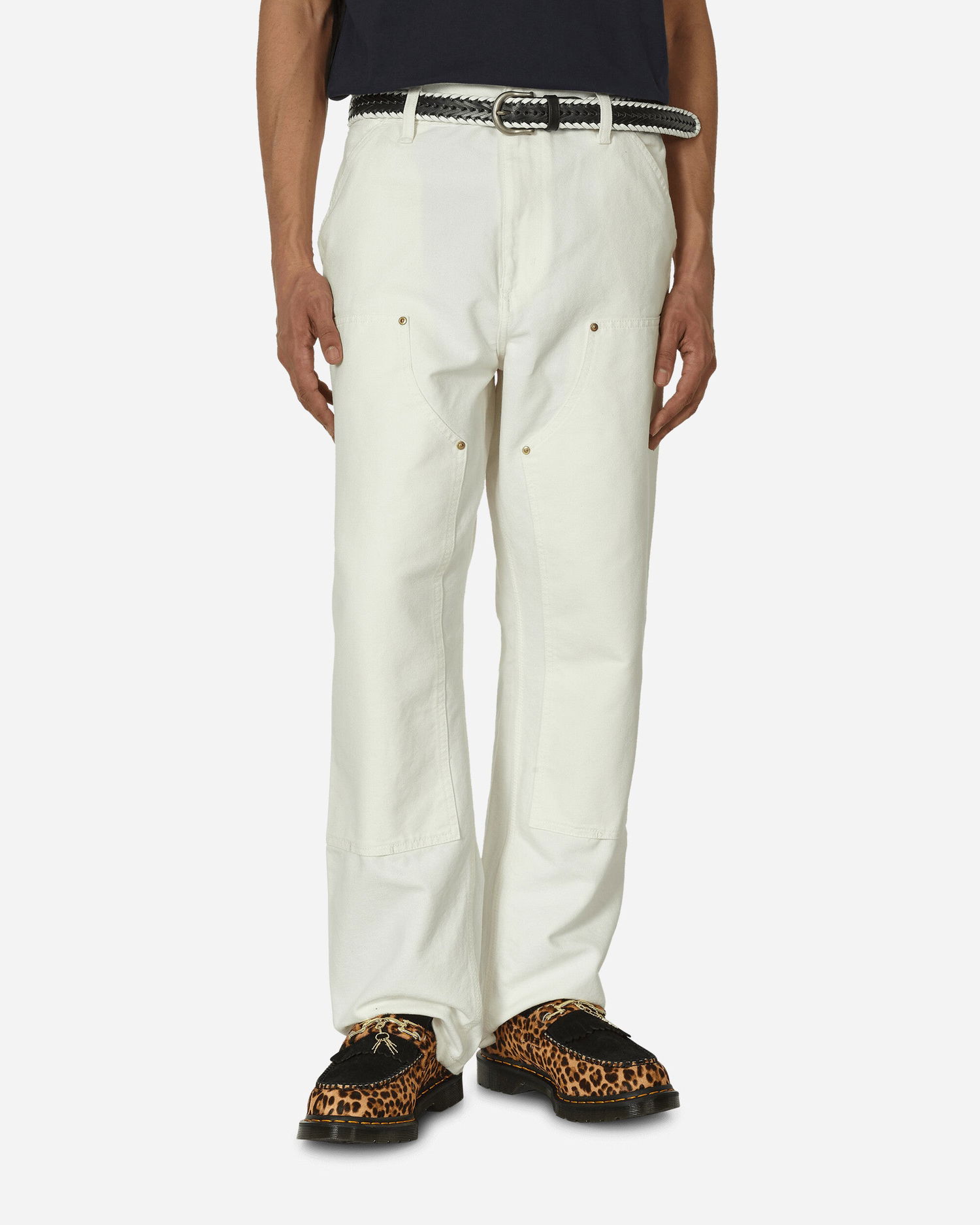 Nohavice Carhartt WIP Double Knee Pants Biela | I031501 DR02, 0