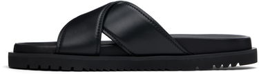 Tenisky a topánky Versace Versace Logo Sandals Čierna | 1016188_1A11124, 2