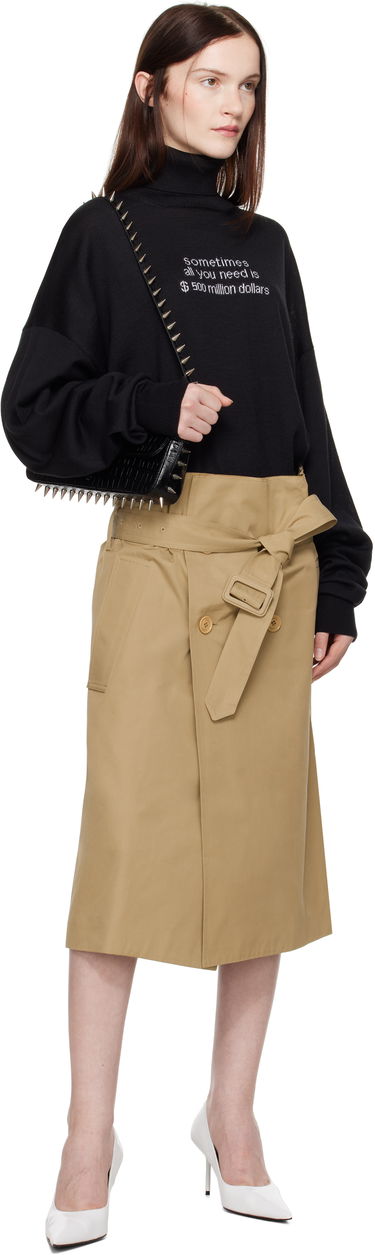 Sukňa VETEMENTS Vetements Deconstructed Midi Skirt Béžová | WA66SK400S, 3