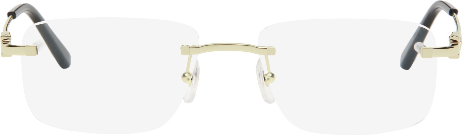 Slnečné okuliare Cartier Cartier Signature C Rectangular Metal Glasses Metalická | CT0521O-001, 0