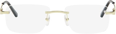 Slnečné okuliare Cartier Cartier Signature C Rectangular Metal Glasses Metalická | CT0521O-001, 0