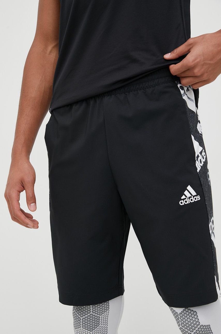 Šortky adidas Originals Black Training Shorts Čierna | HK0383, 0